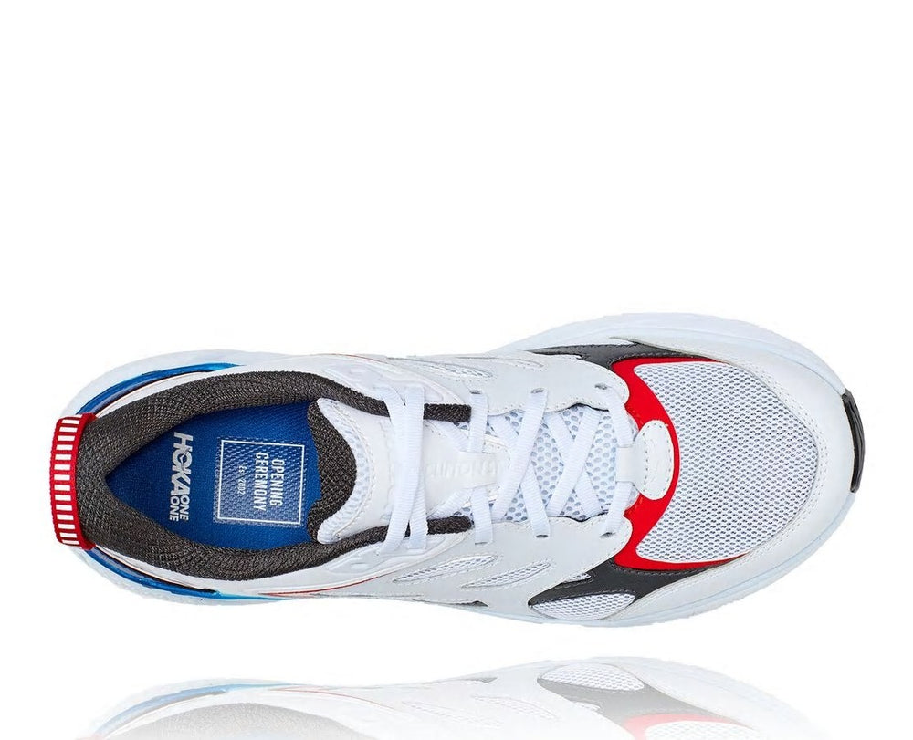 HOKA|All Gender Hoka X Opening Ceremony Clifton White / True Blue
