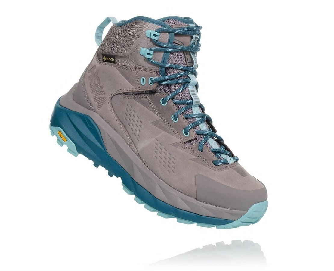 HOKA|Women's Kaha GORE-TEX Frost Gray / Aqua Haze