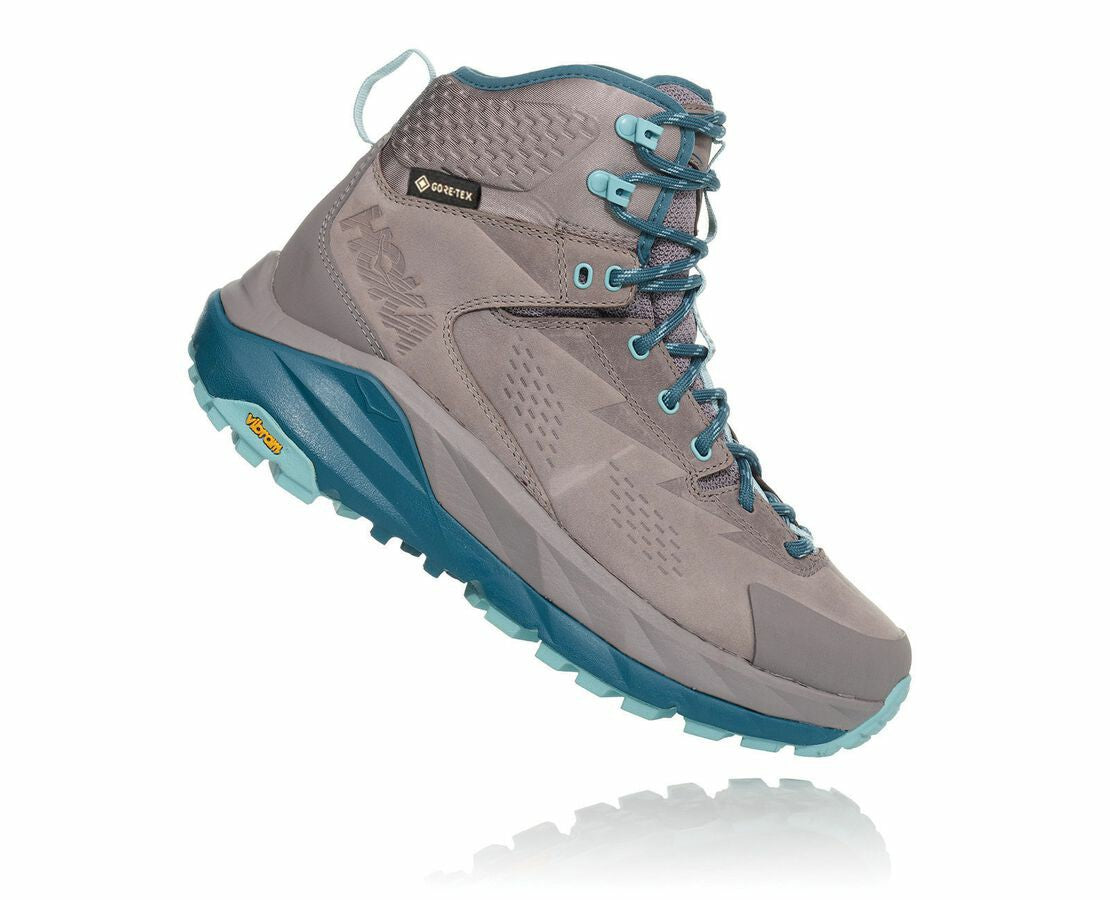 HOKA|Women's Kaha GORE-TEX Frost Gray / Aqua Haze