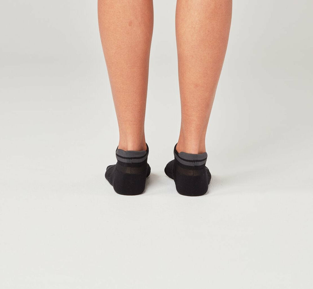 HOKA|All Gender Performance No-Show Sock Black