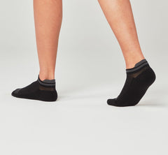 HOKA|All Gender Performance No-Show Sock Black