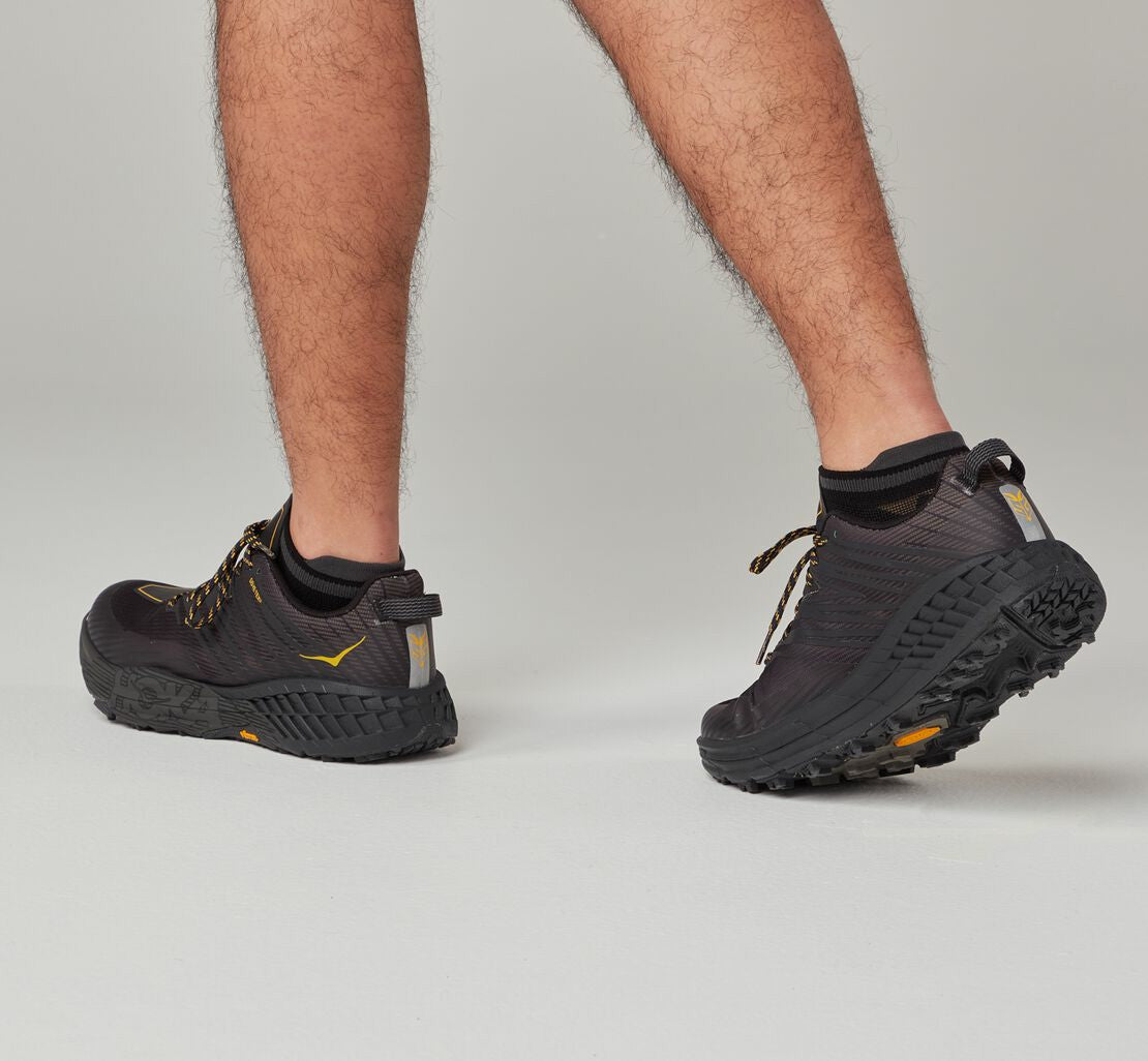 HOKA|All Gender Performance No-Show Sock Black