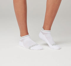 HOKA|All Gender Performance No-Show Sock White