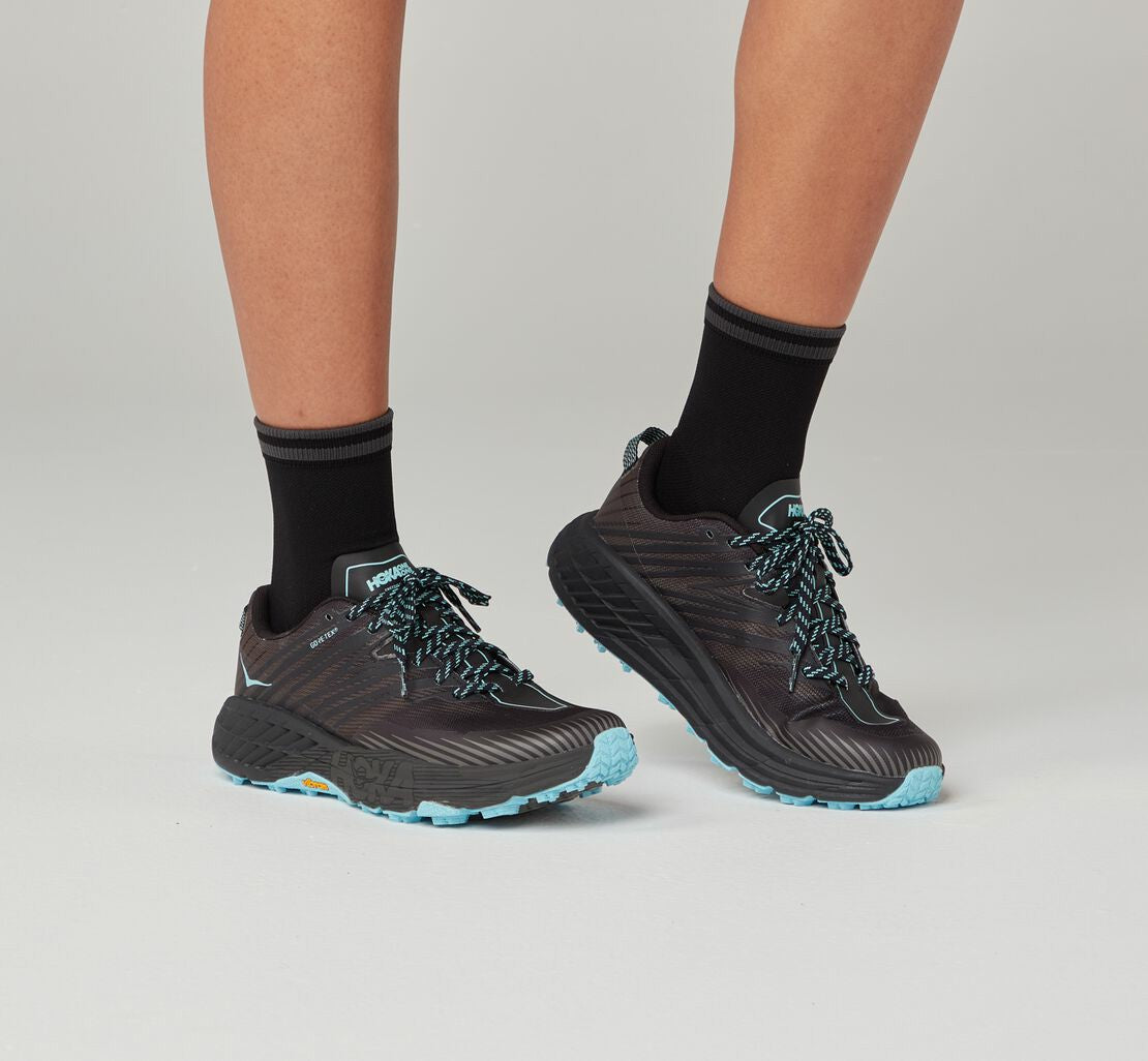 HOKA|All Gender Performance Crew Sock Black
