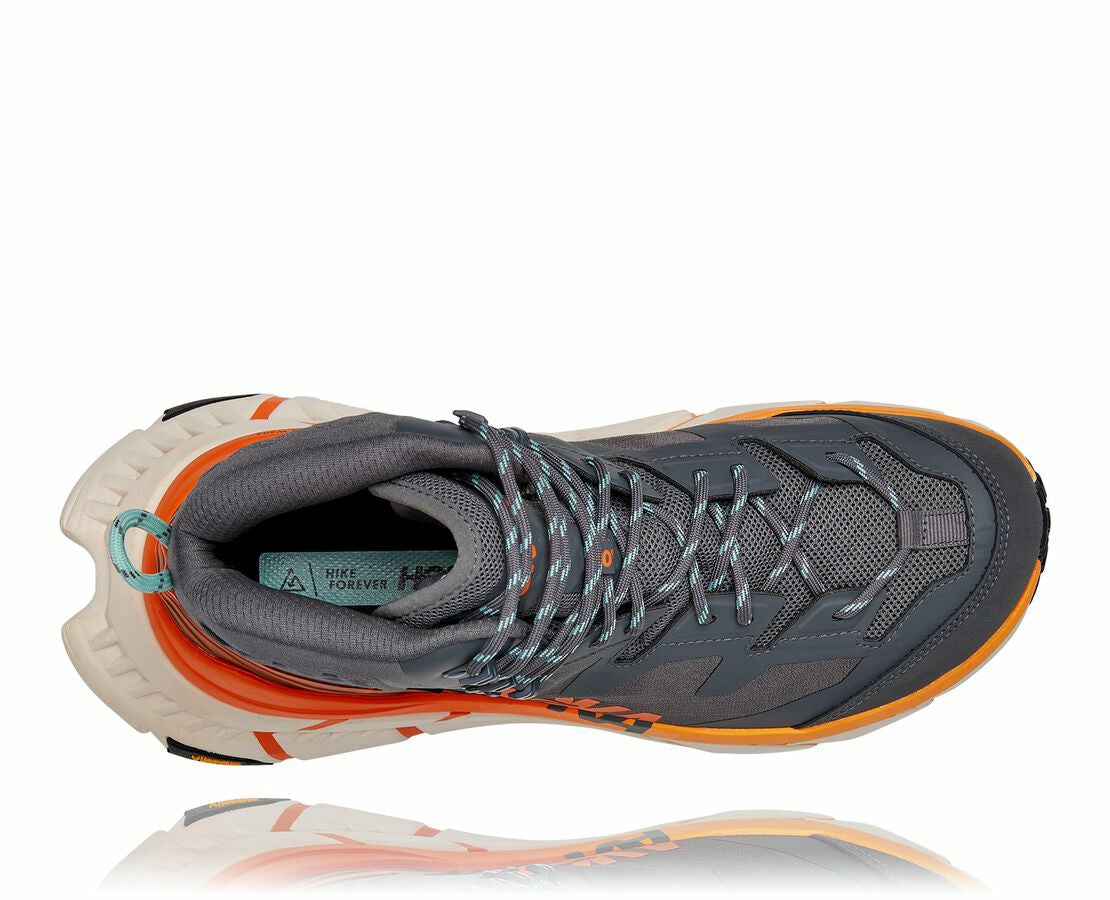 HOKA|Men's TenNine Hike GORE-TEX Castlerock / Persimmon Orange