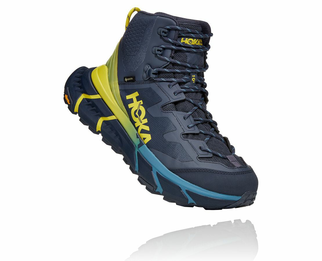 HOKA|Men's TenNine Hike GORE-TEX Ombre Blue / Green Sheen