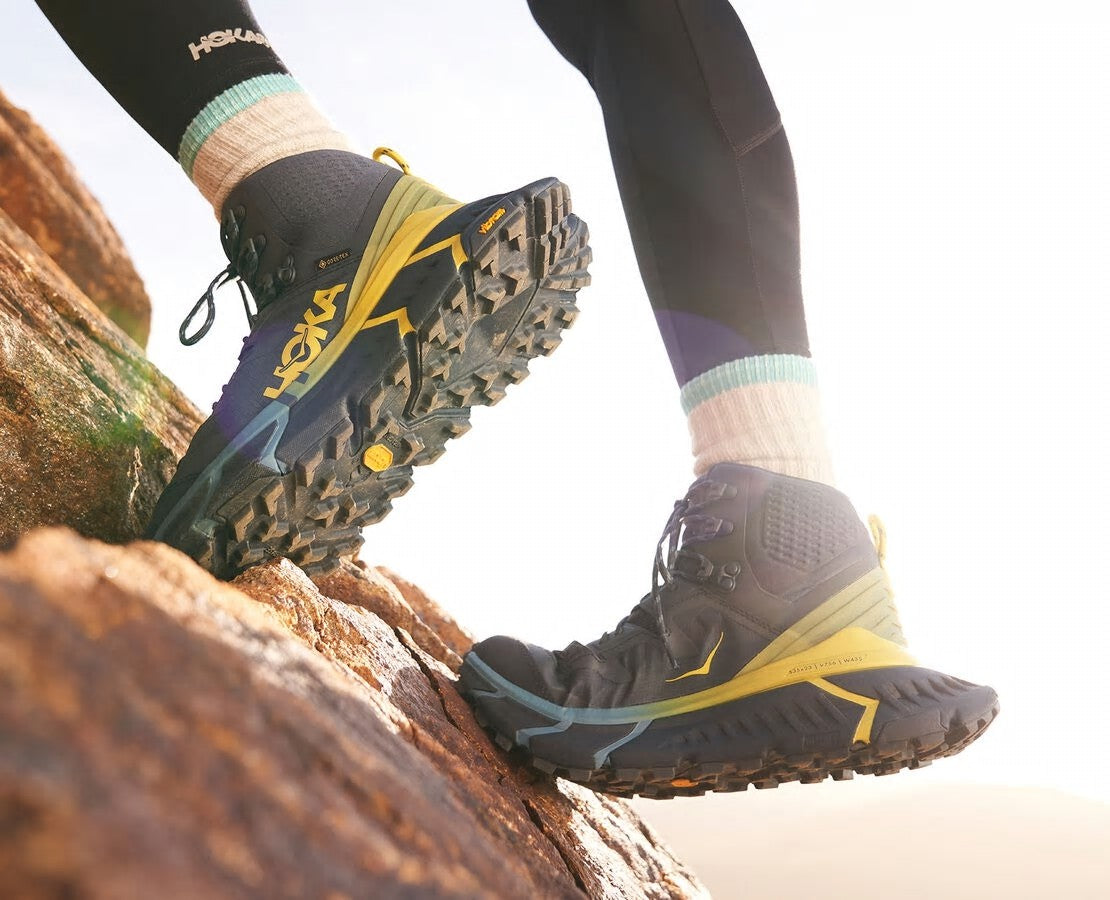 HOKA|Men's TenNine Hike GORE-TEX Ombre Blue / Green Sheen