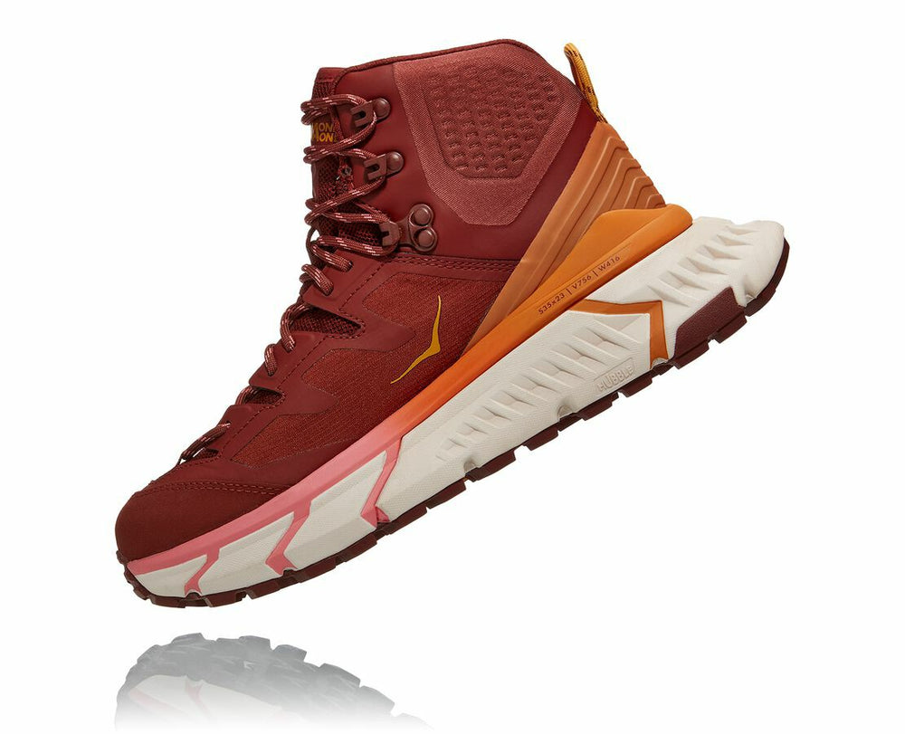 HOKA|Women's TenNine Hike GORE-TEX Cherry Mahogany / Strawberry Ice