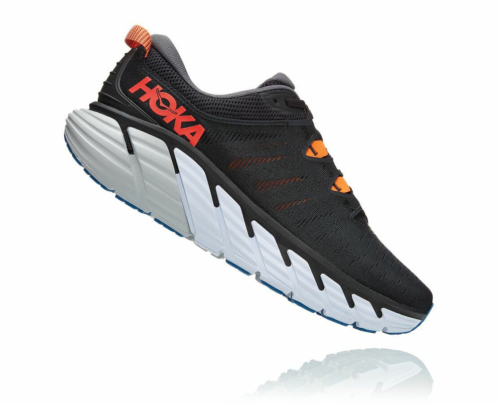 HOKA|Men's Gaviota 3 Black / Castlerock
