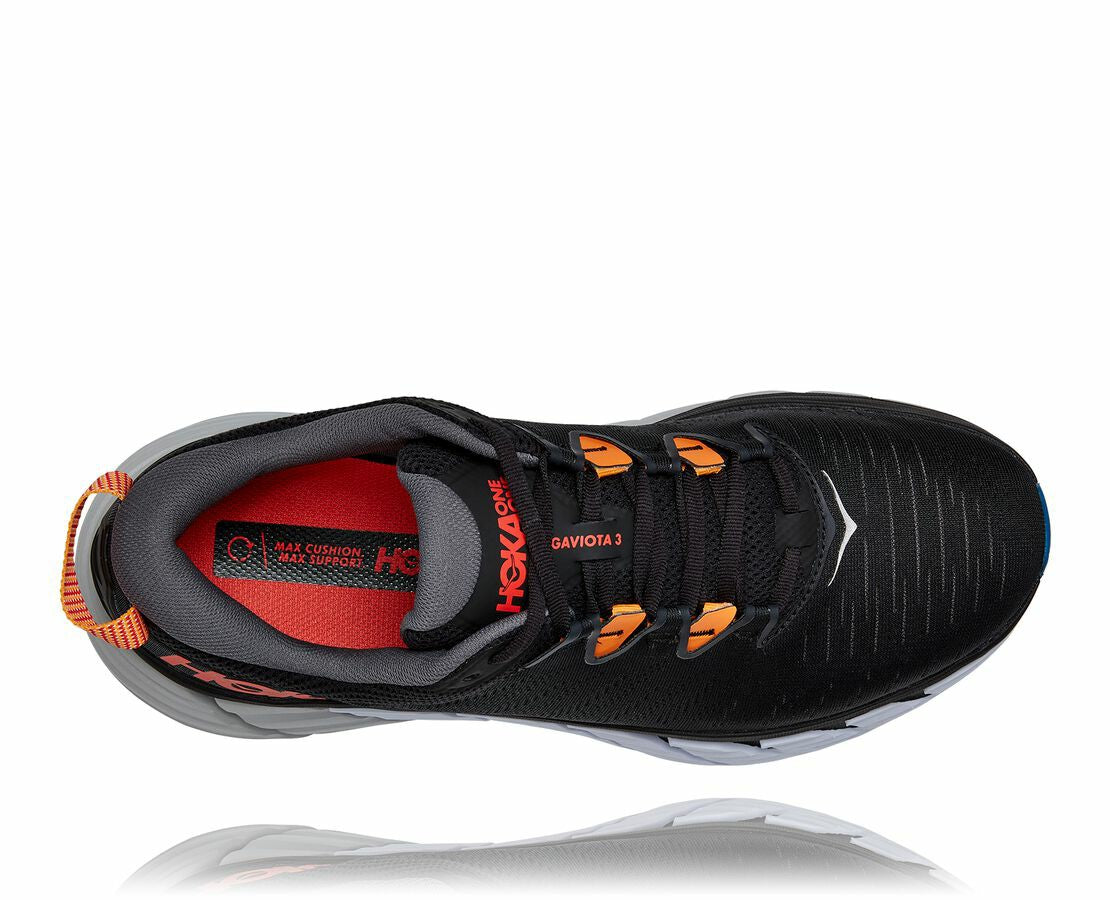 HOKA|Men's Gaviota 3 Black / Castlerock