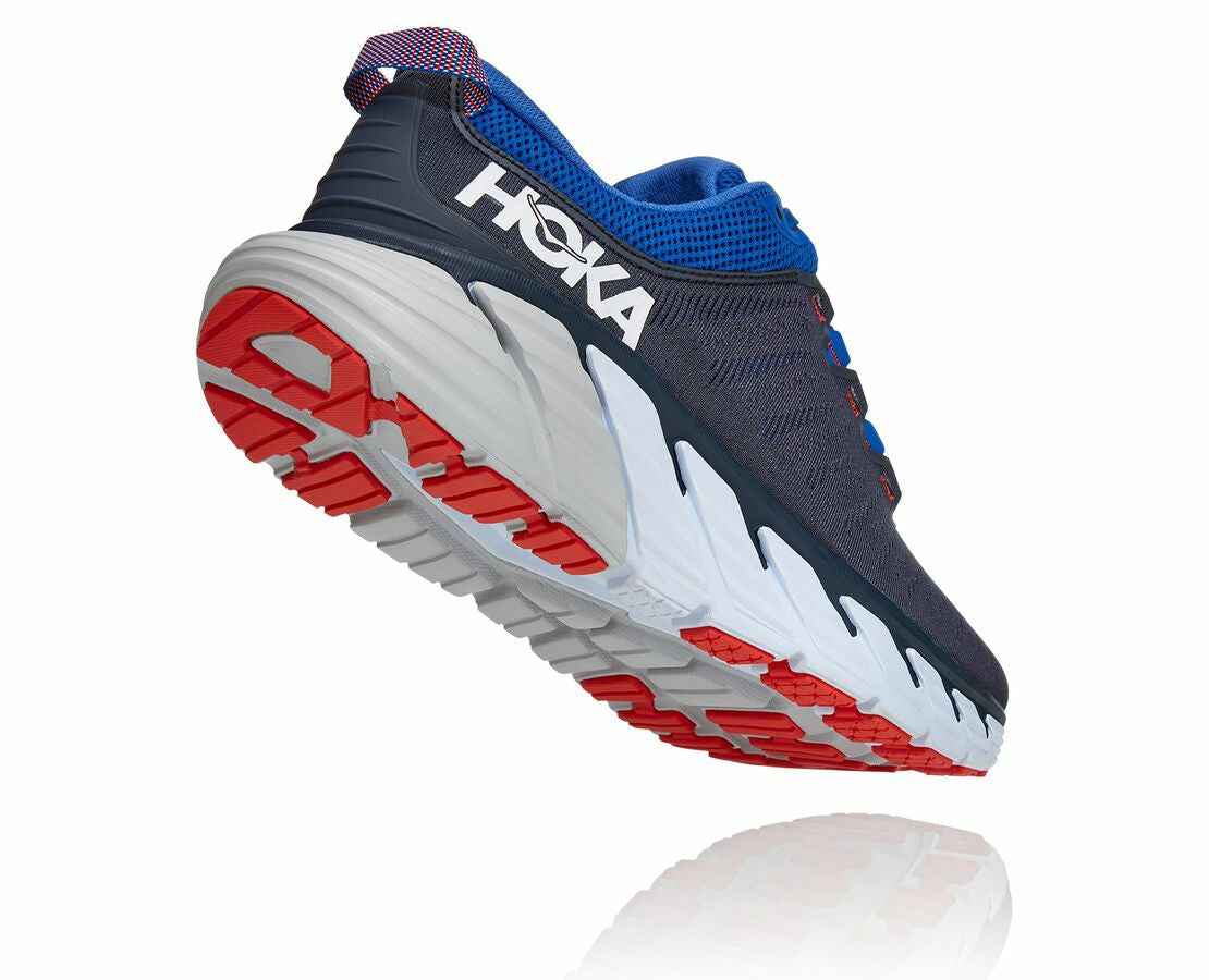 HOKA|Men's Gaviota 3 Black Iris / Turkish Sea