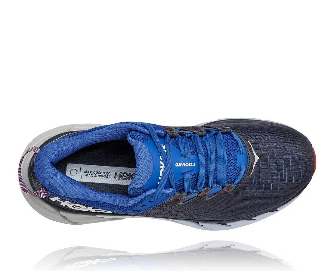 HOKA|Men's Gaviota 3 Black Iris / Turkish Sea