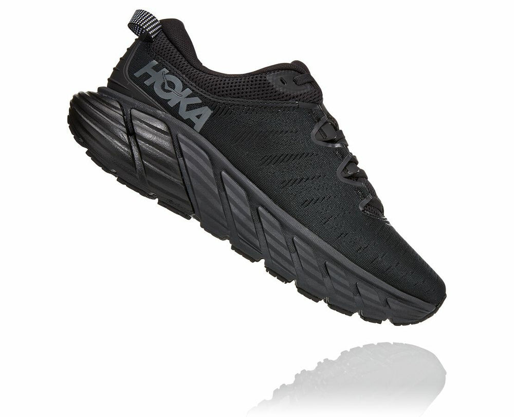 HOKA|Women's Gaviota 3 Black / Black