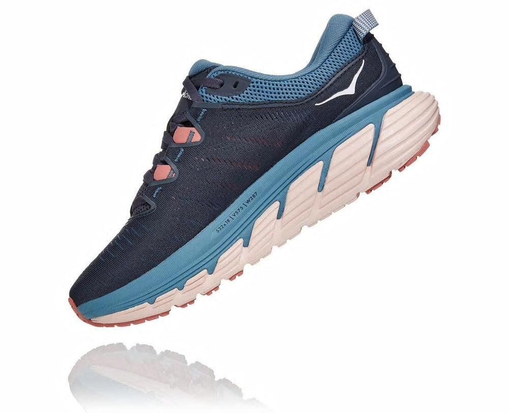 HOKA|Women's Gaviota 3 Ombre Blue / Rosette