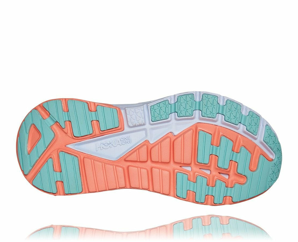 HOKA|Women's Gaviota 3 Silver Peony / Cantaloupe