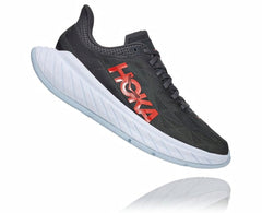HOKA|Men's Carbon X 2 Dark Shadow / Fiesta