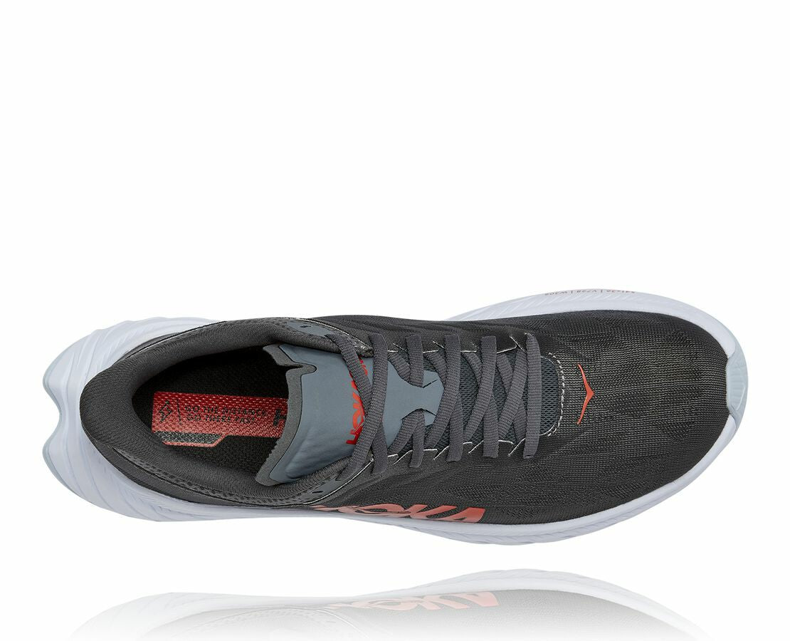 HOKA|Men's Carbon X 2 Dark Shadow / Fiesta