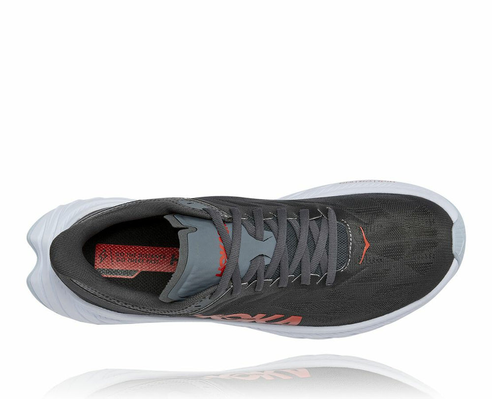 HOKA|Men's Carbon X 2 Dark Shadow / Fiesta