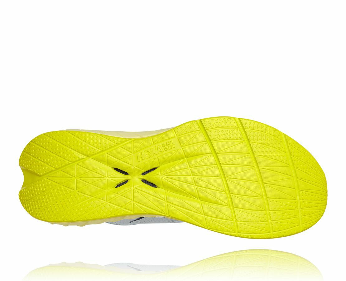 HOKA|Women's Carbon X 2 Blue Flower / Luminary Green