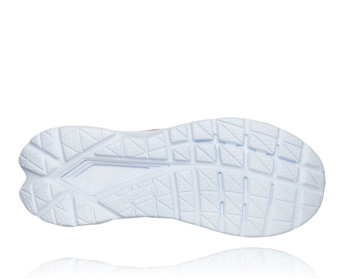 HOKA|Men's Mach 4 Blue Fog / Fiesta