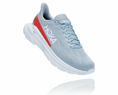 HOKA|Men's Mach 4 Blue Fog / Fiesta