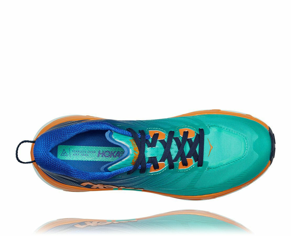 HOKA|Men's Mafate Speed 3 Dazzling Blue / Desert Sun