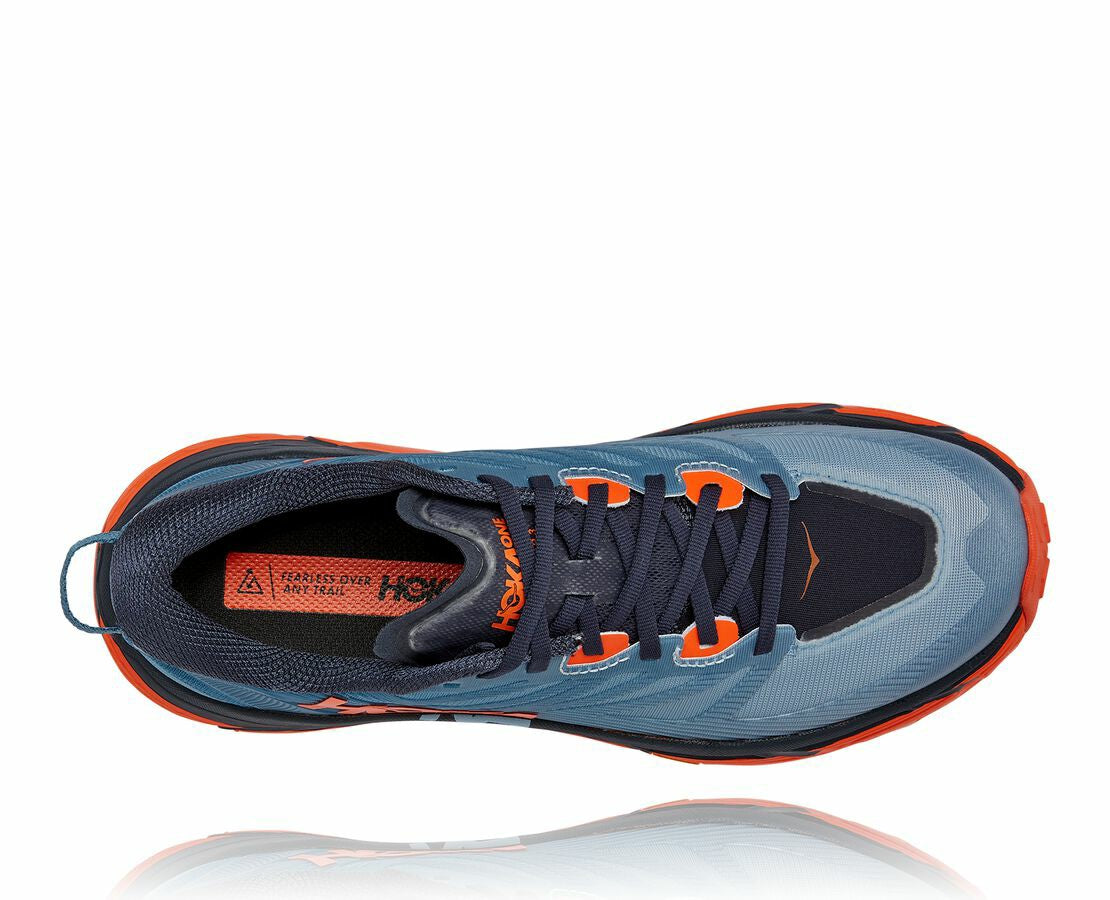 HOKA|Men's Mafate Speed 3 Provincial Blue / Carrot