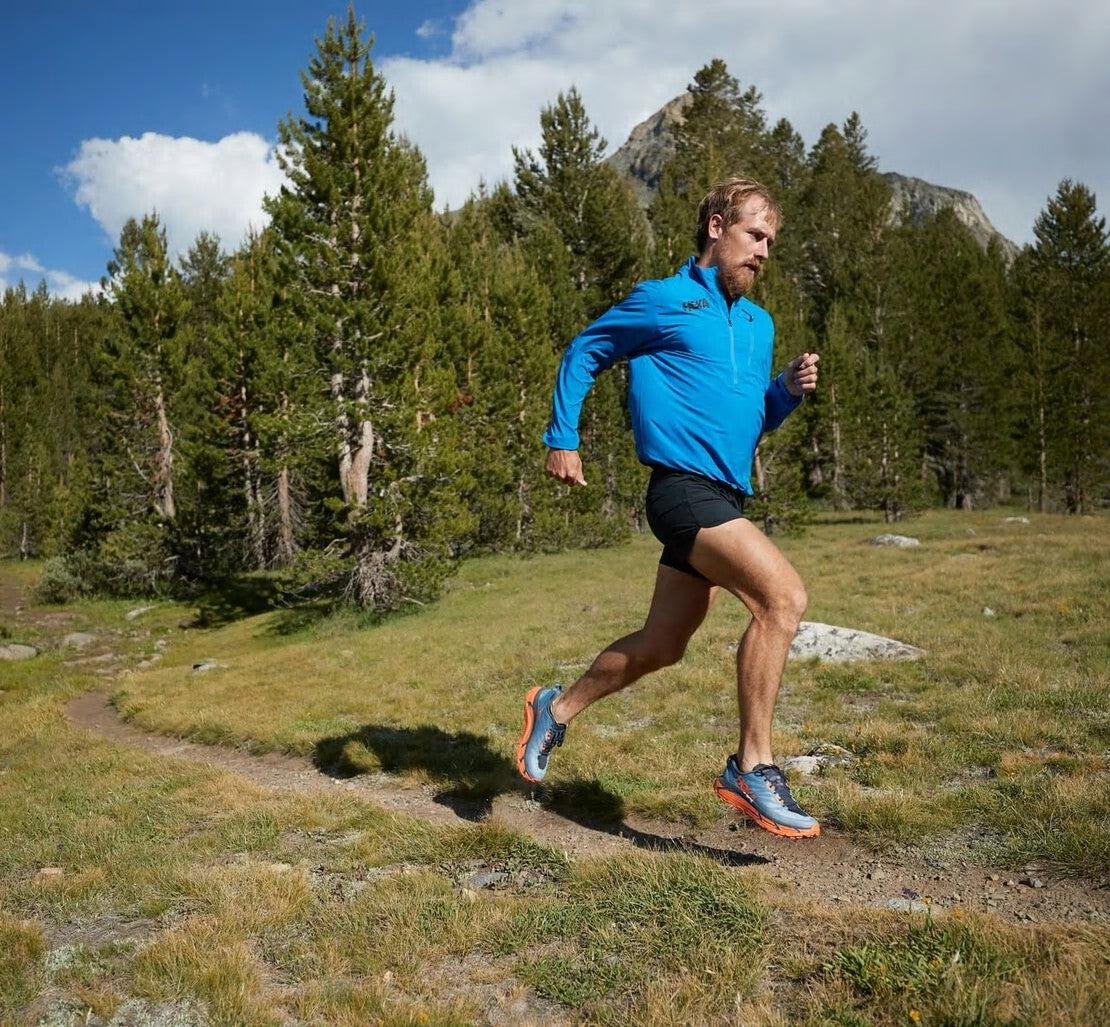 HOKA|Men's Mafate Speed 3 Provincial Blue / Carrot
