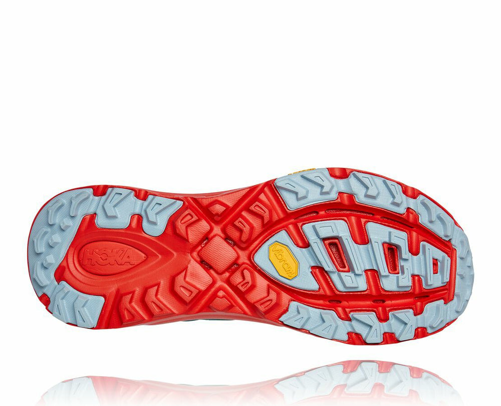 HOKA|Men's Mafate Speed 3 Provincial Blue / Fiesta