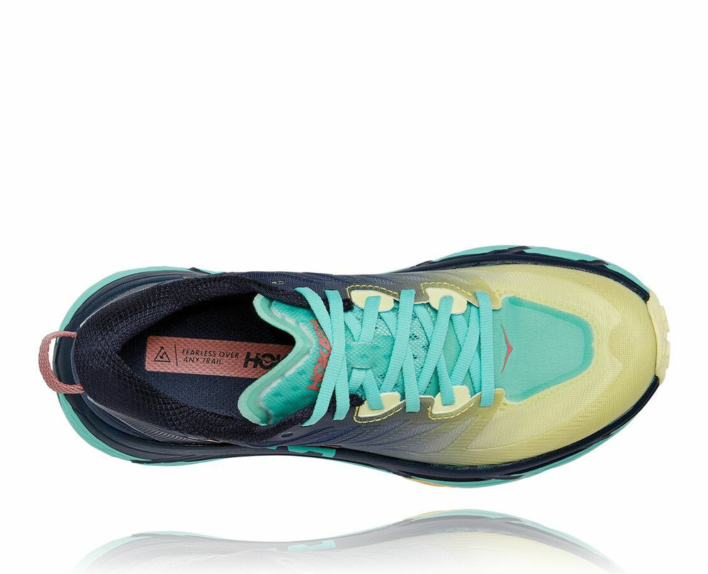 HOKA|Women's Mafate Speed 3 Black Iris / Cascade