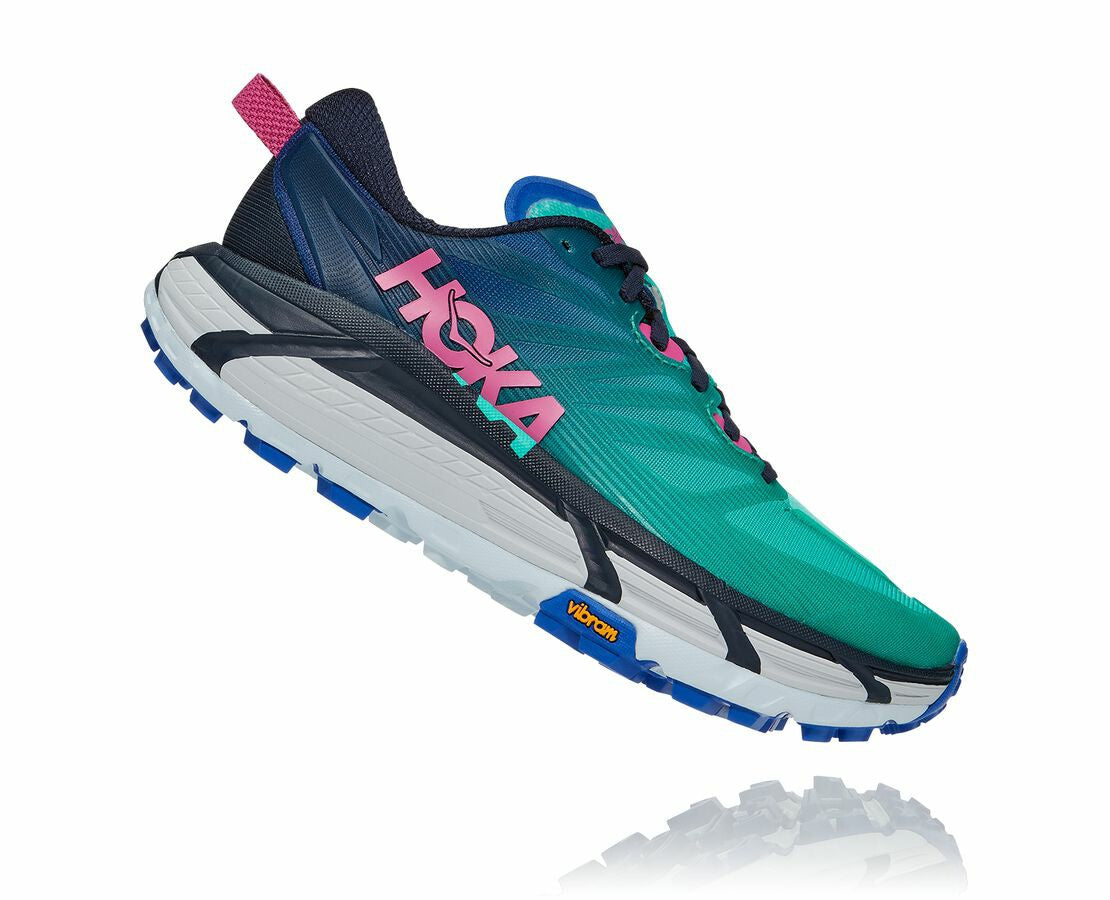 HOKA|Women's Mafate Speed 3 Dazzling Blue / Atlantis