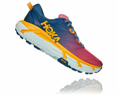 HOKA|Women's Mafate Speed 3 Moroccan Blue / Saffron