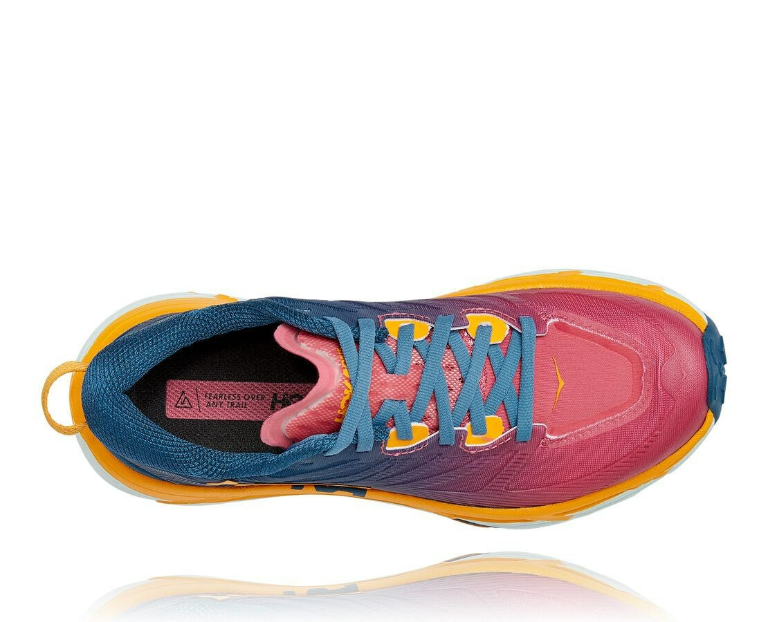 HOKA|Women's Mafate Speed 3 Moroccan Blue / Saffron