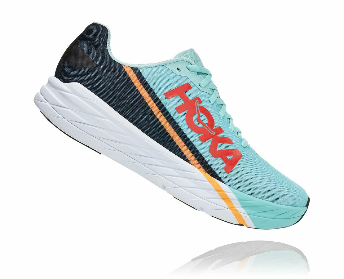 HOKA|All Gender Rocket X Eggshell Blue / Black