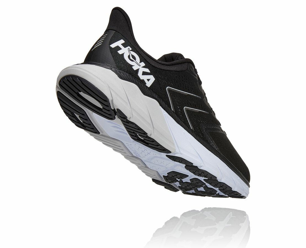 HOKA|Men's Arahi 5 Black / White