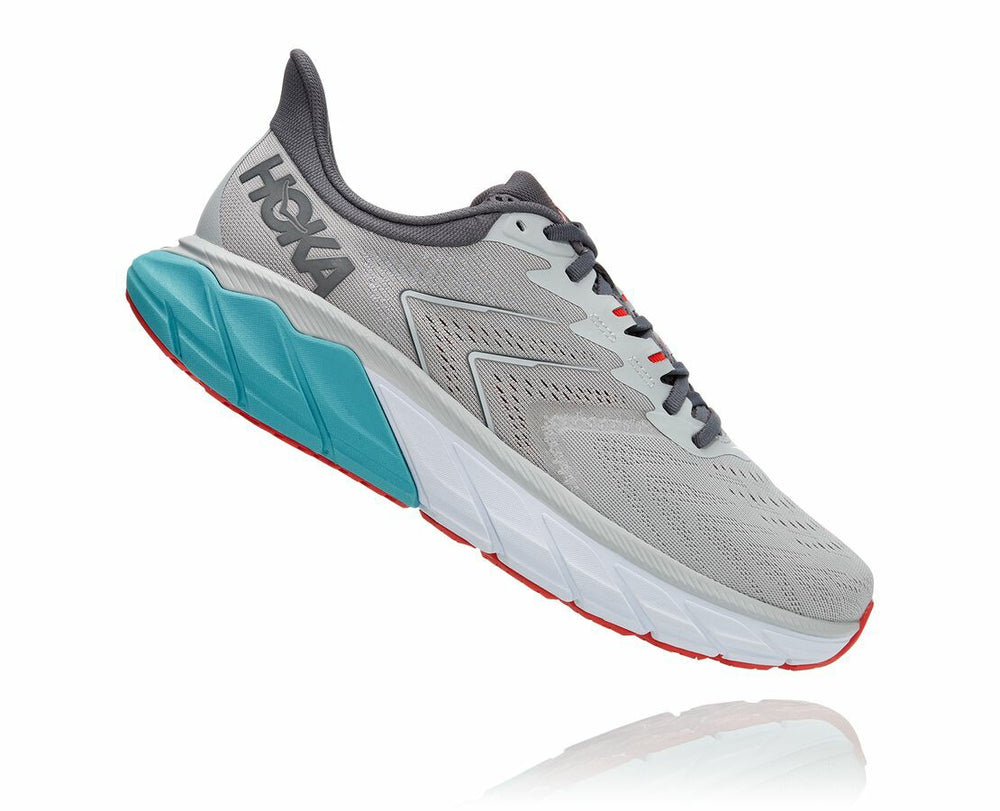 HOKA|Men's Arahi 5 Harbor Mist / Aquarelle