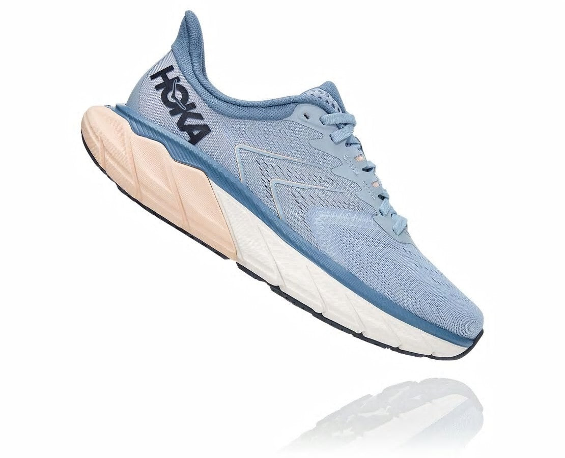 HOKA|Women's Arahi 5 Blue Fog / Provincial Blue