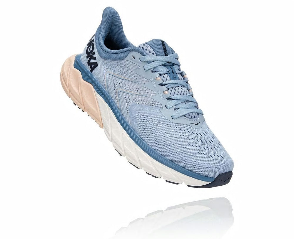 HOKA|Women's Arahi 5 Blue Fog / Provincial Blue
