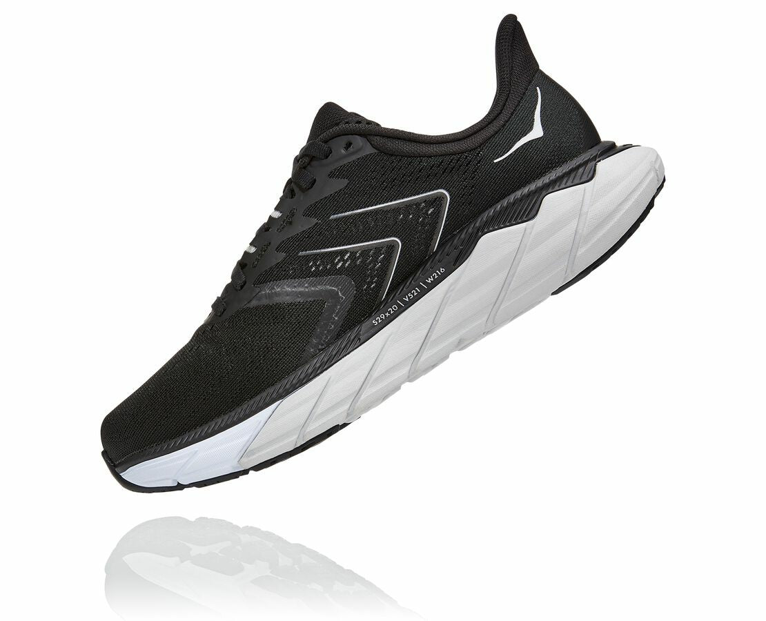 HOKA|Women's Arahi 5 Black / White