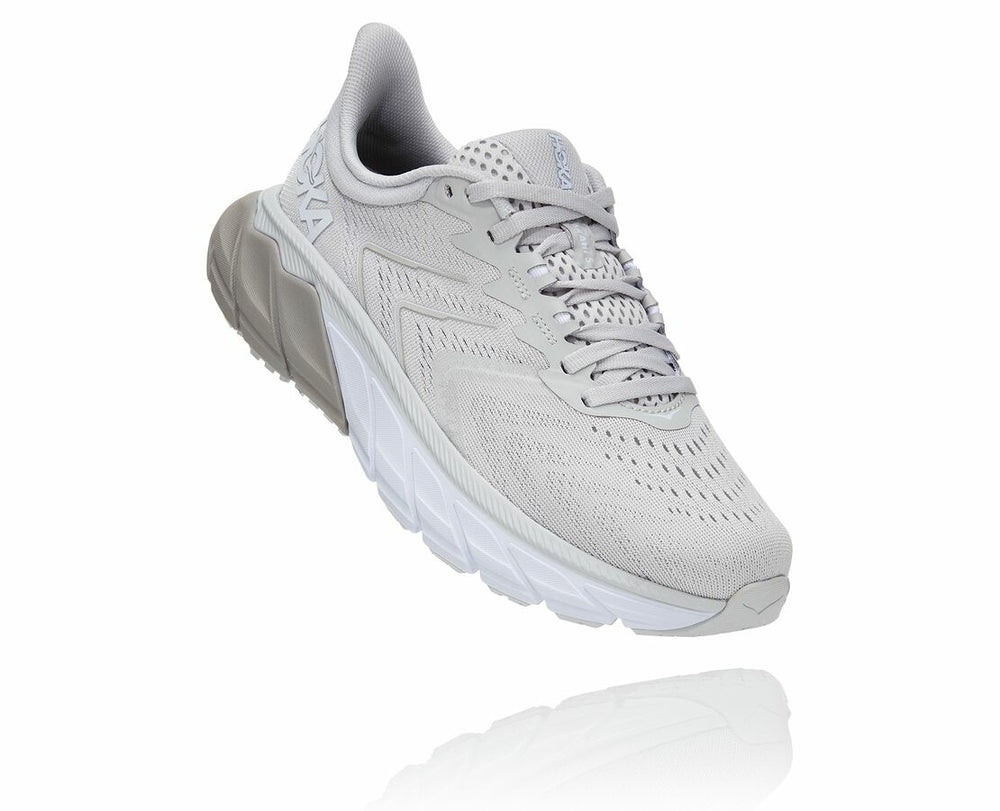 HOKA|Women's Arahi 5 Lunar Rock / Drizzle