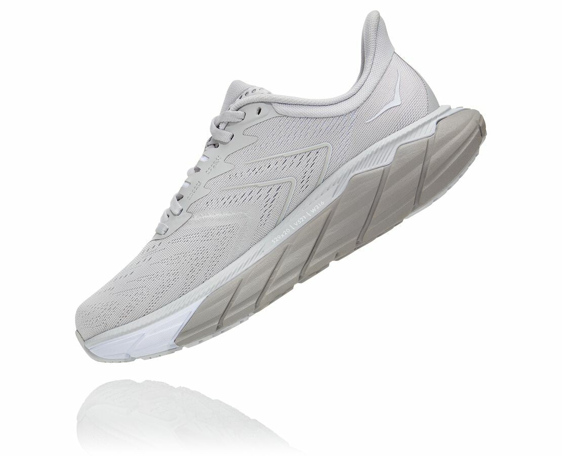 HOKA|Women's Arahi 5 Lunar Rock / Drizzle