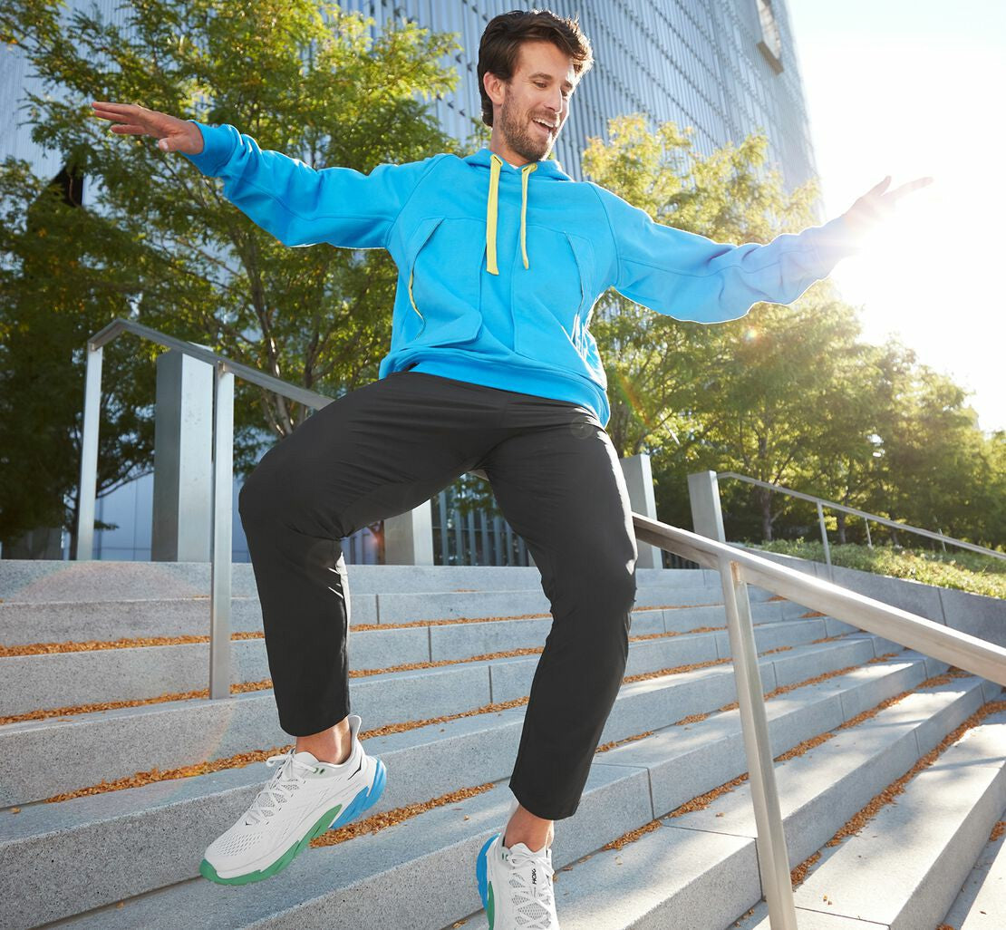 HOKA|All Gender Bondi Hoodie Diva Blue