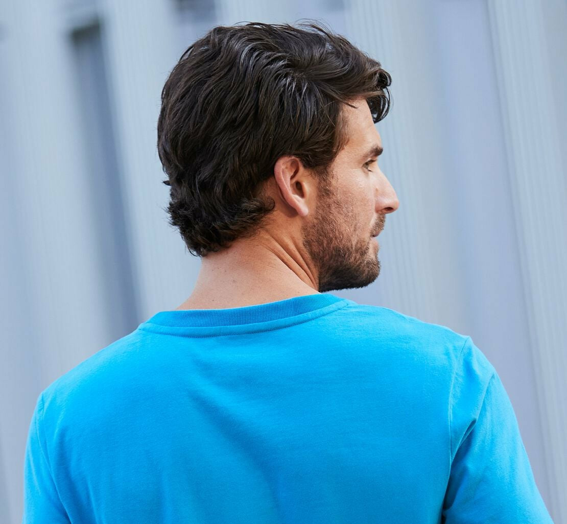 HOKA|Men's Brand Tee Diva Blue