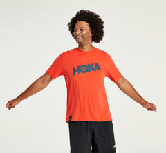 HOKA|Men's Brand Tee Fiesta