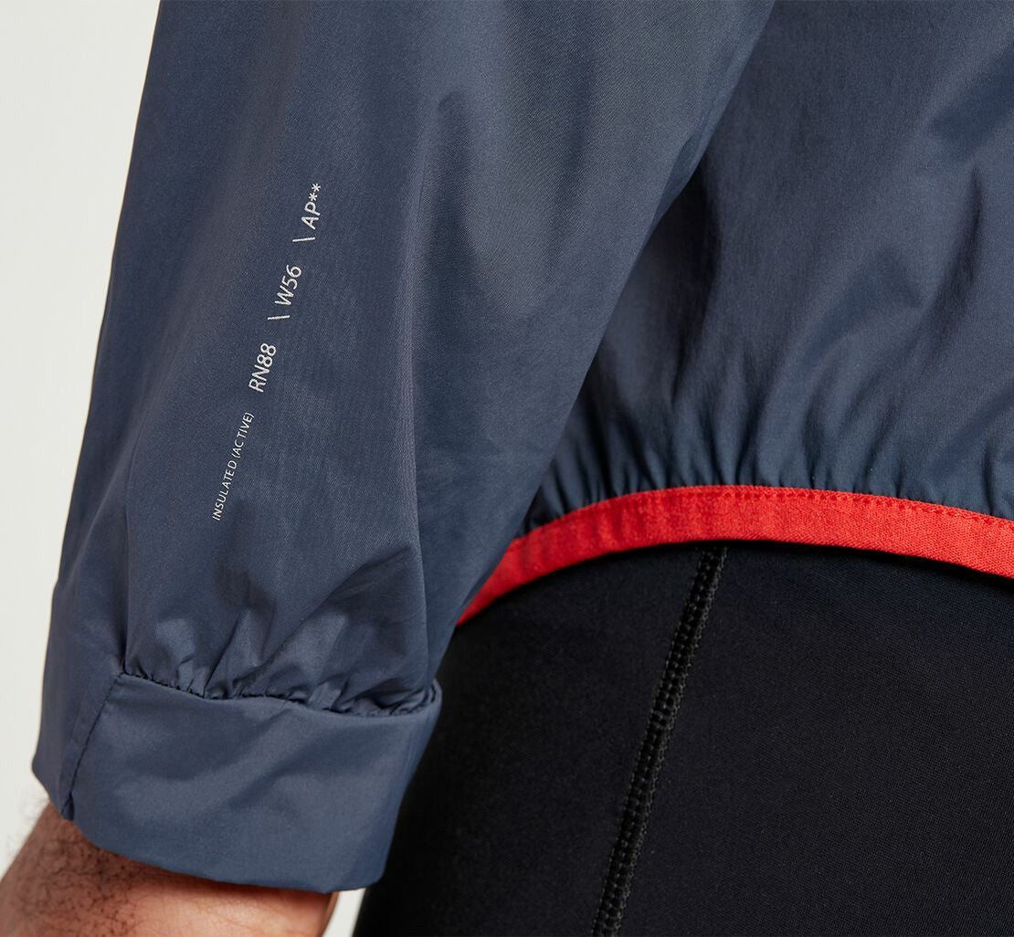 HOKA|Men's Hybrid Run Jacket Ombre Blue