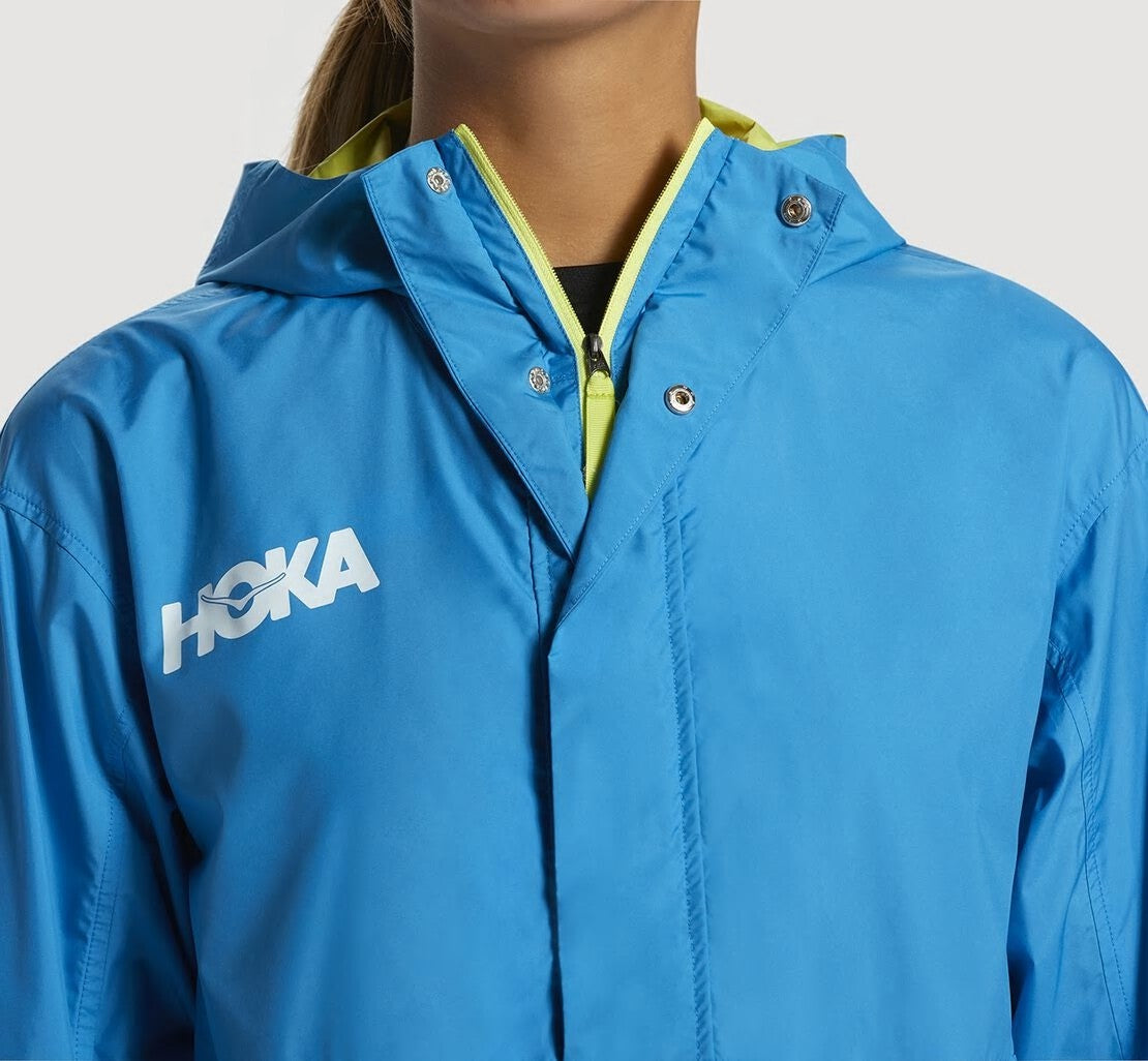 HOKA|All Gender Anorak Diva Blue