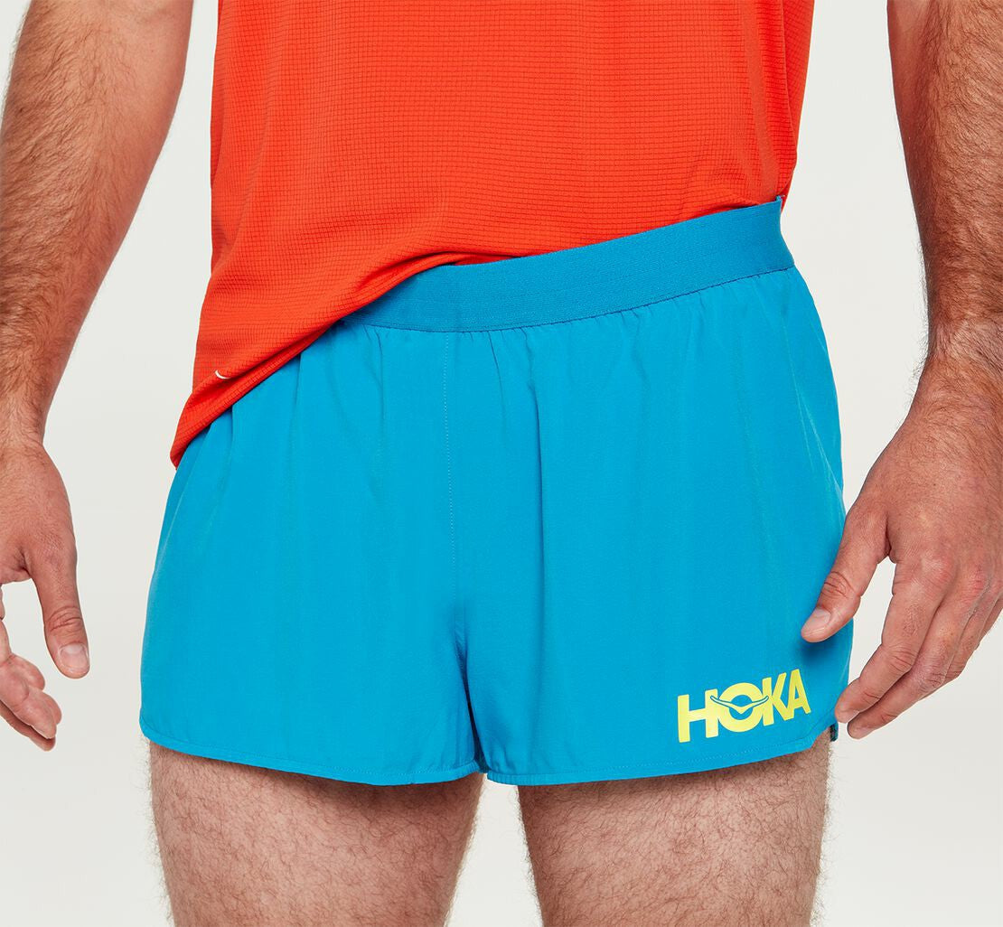 HOKA|Men's Performance Woven 2" Short Diva Blue