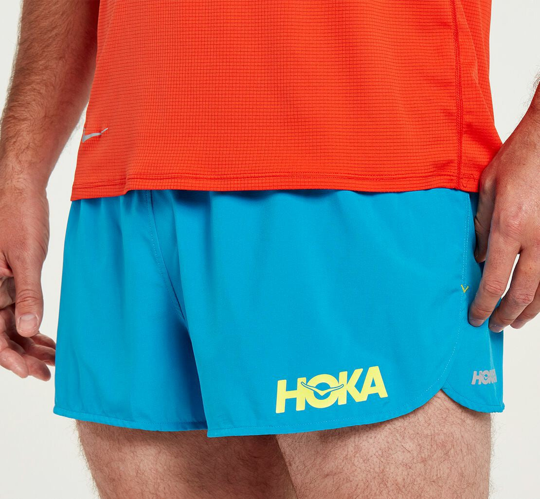 HOKA|Men's Performance Woven 2" Short Diva Blue