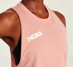 HOKA|Women's Performance Utility Tank Rosette