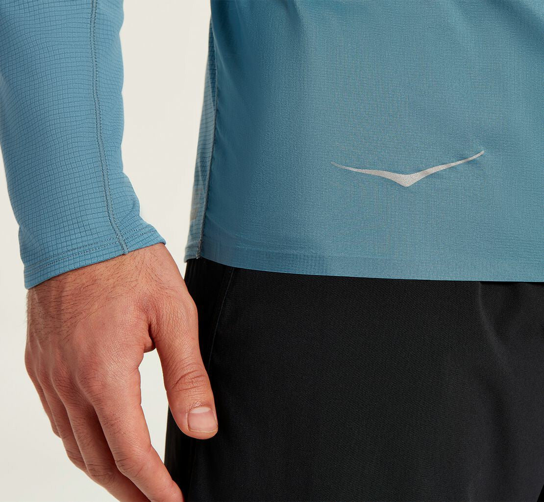 HOKA|Men's Wind Shirt Provincial Blue